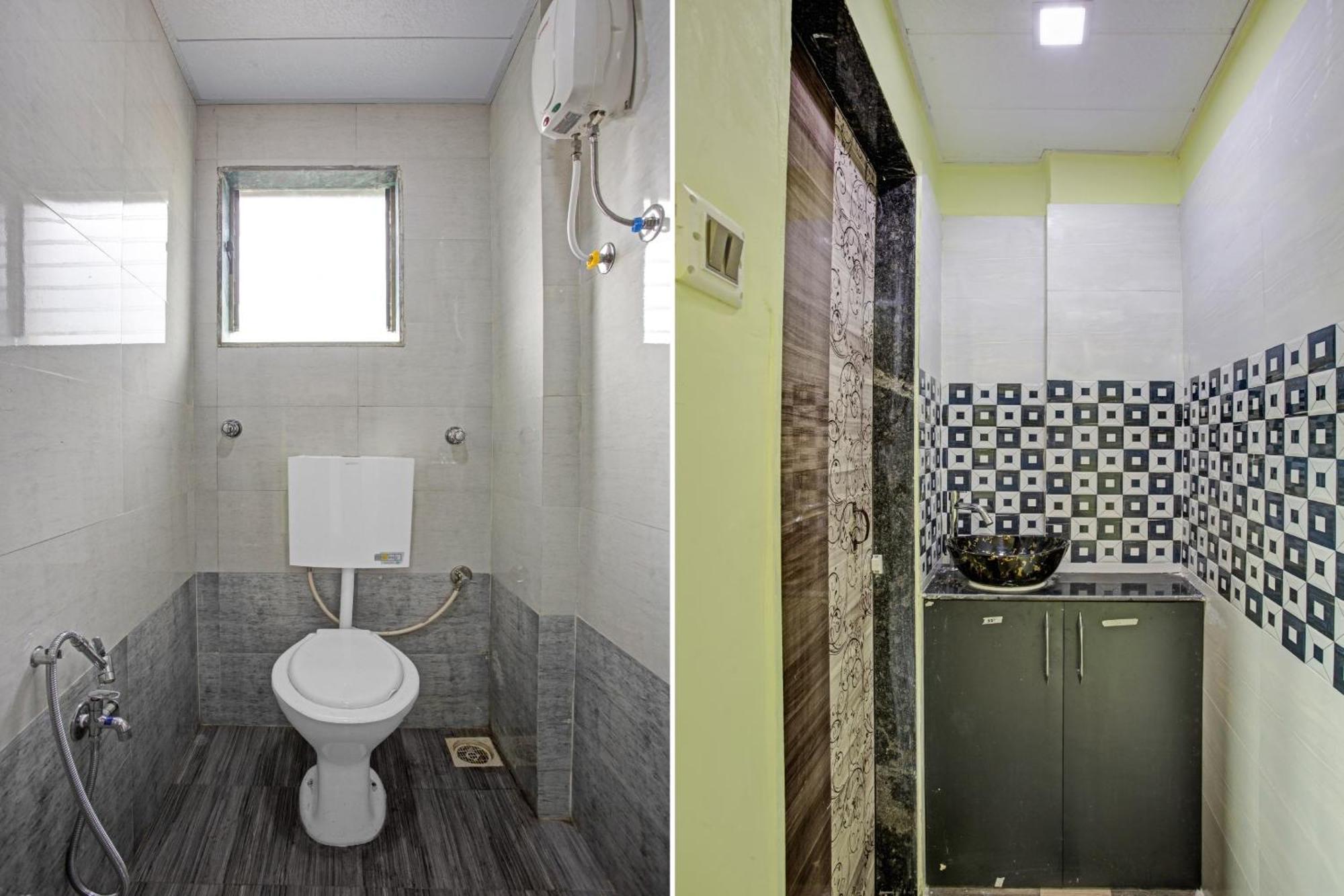 Hotel O Om Sai Residency Lodging And Boarding Taloje Budrukh Kültér fotó